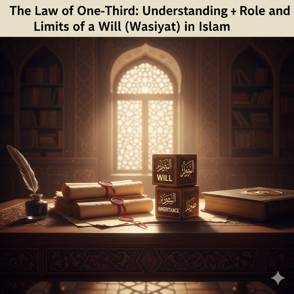 The Law of One-Third: Understanding the Role and Limits of a Will in Islam